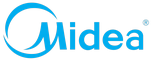 Логотип фирмы Midea в Искитиме