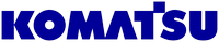 Логотип фирмы Komatsu в Искитиме